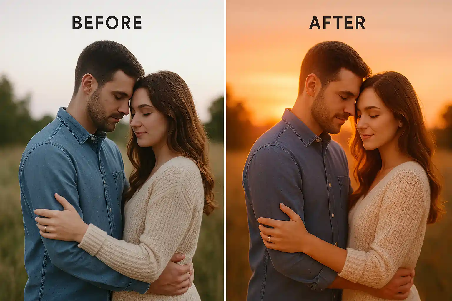 Google Gemini AI Photo Editing Prompts for Couples