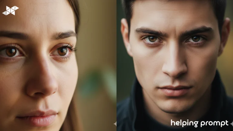 Create Emotion-Rich Eye-Focused Portraits Using AI Prompts
