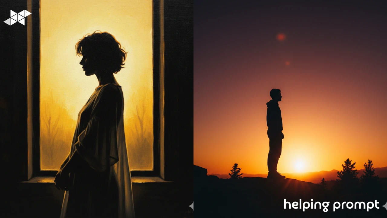 Create Powerful Silhouette Images Using AI Prompts That Turn Shadows into Emotional, Story-Driven Visuals