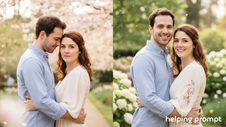 Create Soft Springtime Portraits Using Floral AI Overlays