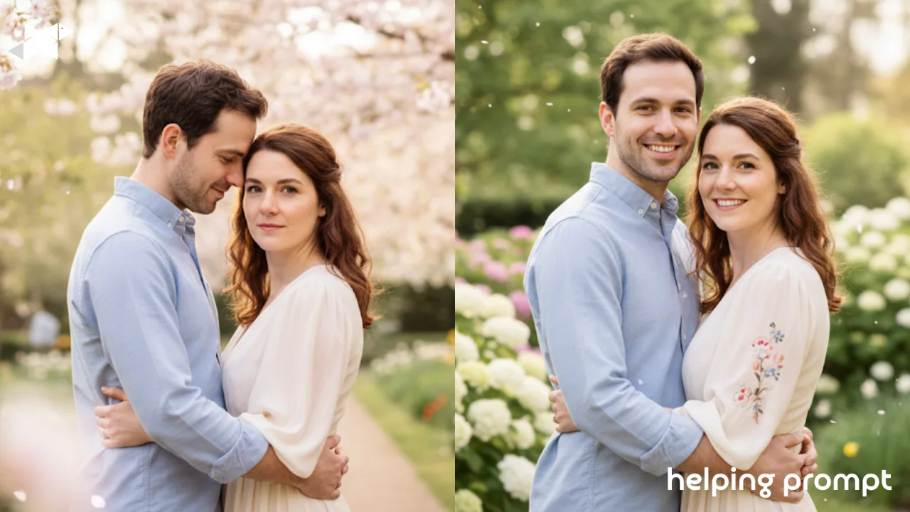 Create Soft Springtime Portraits Using Floral AI Overlays That Feel Fresh, Romantic, and Beautifully Natural