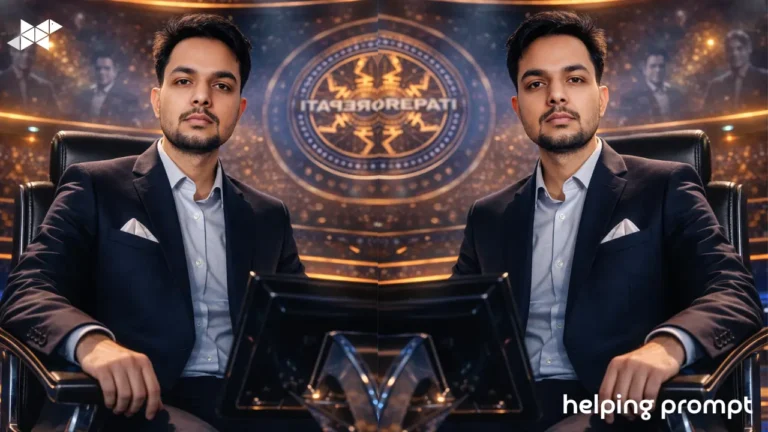 Kaun Banega Crorepati AI image prompt