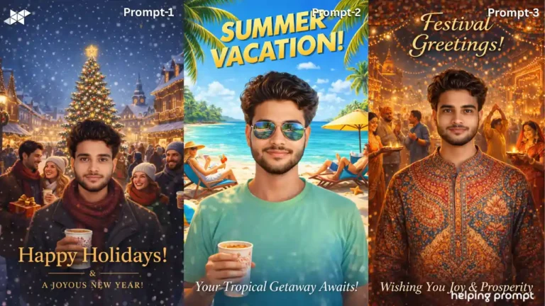 Holiday poster AI Prompt