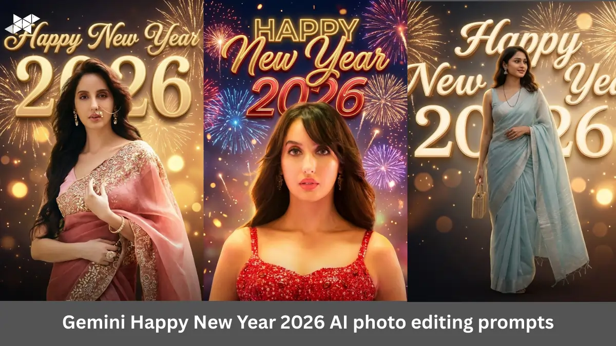Gemini Happy New Year 2026 AI Photo Editing Prompts to Create Viral, Ultra-Realistic Celebration Images