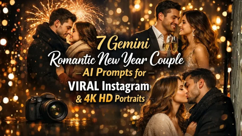 7 Gemini romantic New Year couple AI prompts