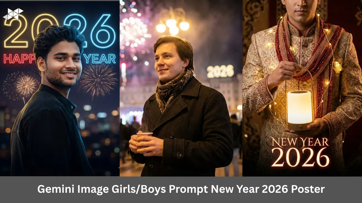 10 Viral Gemini Image Girls & Boys Prompts for Stunning New Year 2026 Posters and Profile Photos
