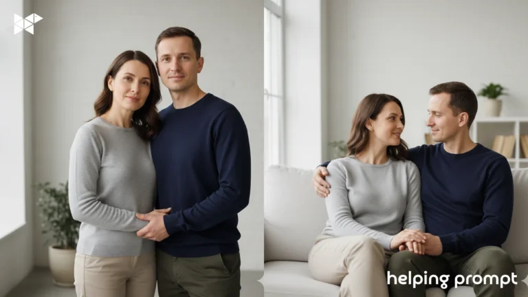 Refine Everyday Couple Photos Using AI Prompts