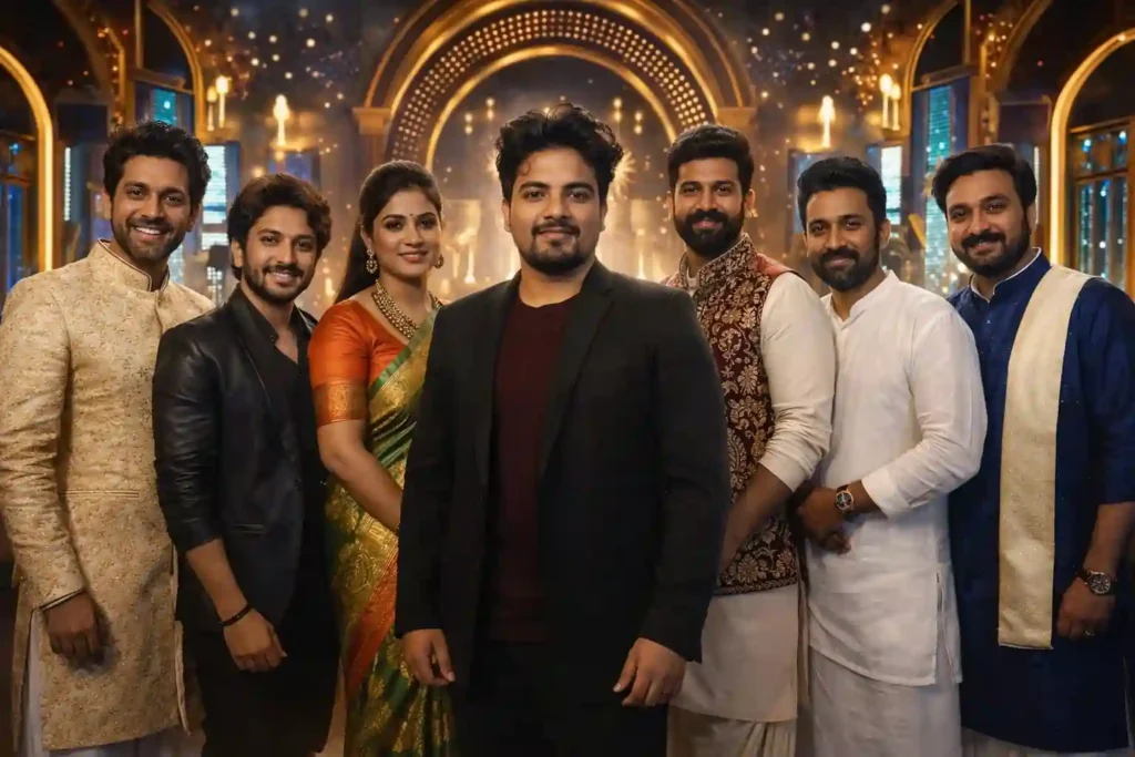 Photo with Bigg Boss Season 9 Winners Prompt