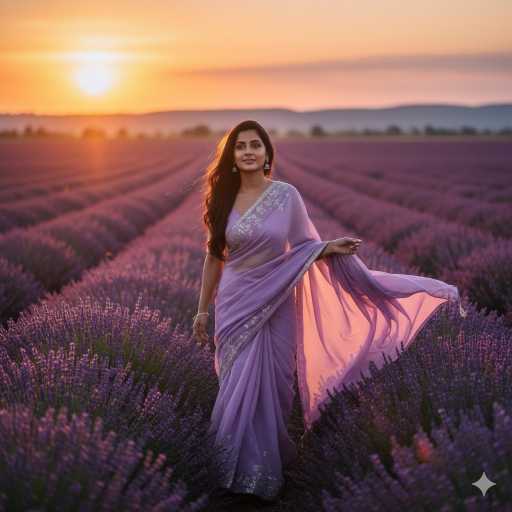 10 Google Gemini AI Photo Editing Prompts for Girls to Create Magical Lavender Field Cinematic Portraits
