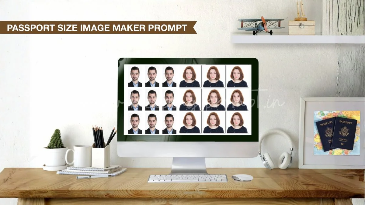 passport size photo prompts
