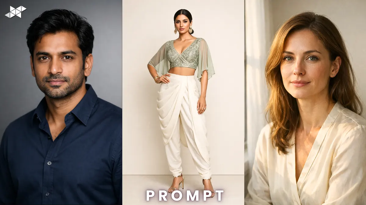 AI Prompts for Studio-Quality Indian Portraits