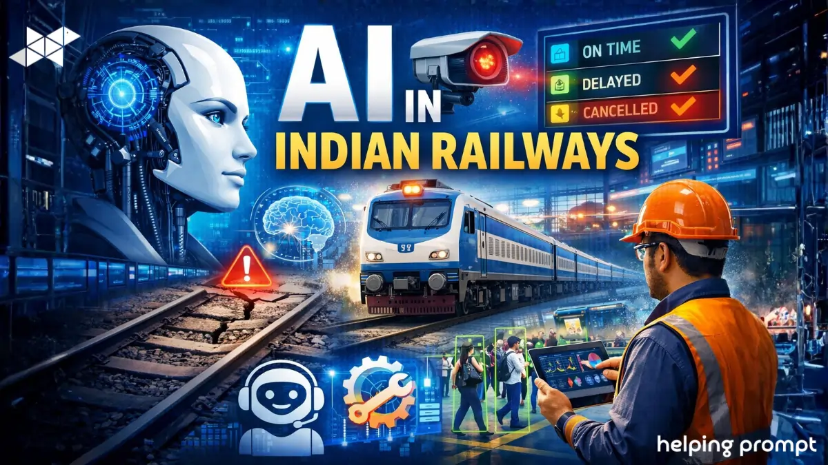 AI in Indian Railways: How Smart Technology Is Changing Train Safety, Timetables, and Passenger Services