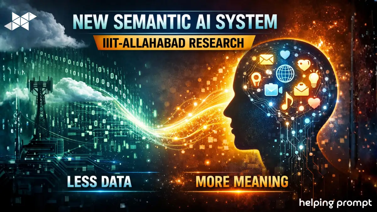 IIIT-Allahabad Researchers Unveil Semantic Communication AI That Cuts Data Load and Boosts Meaning