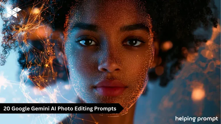 20 Google Gemini AI Photo Editing Prompts for Girls to Create Stunning 4K Portraits