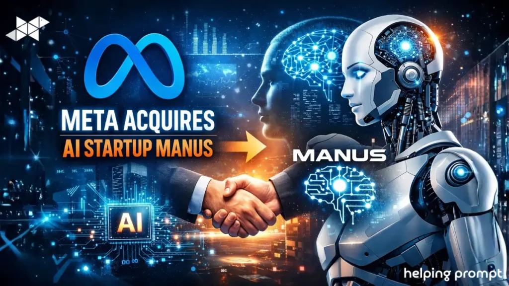 Meta Acquires AI Startup Manus to Boost Its Artificial Intelligence Push and Strengthen Future Tech Products