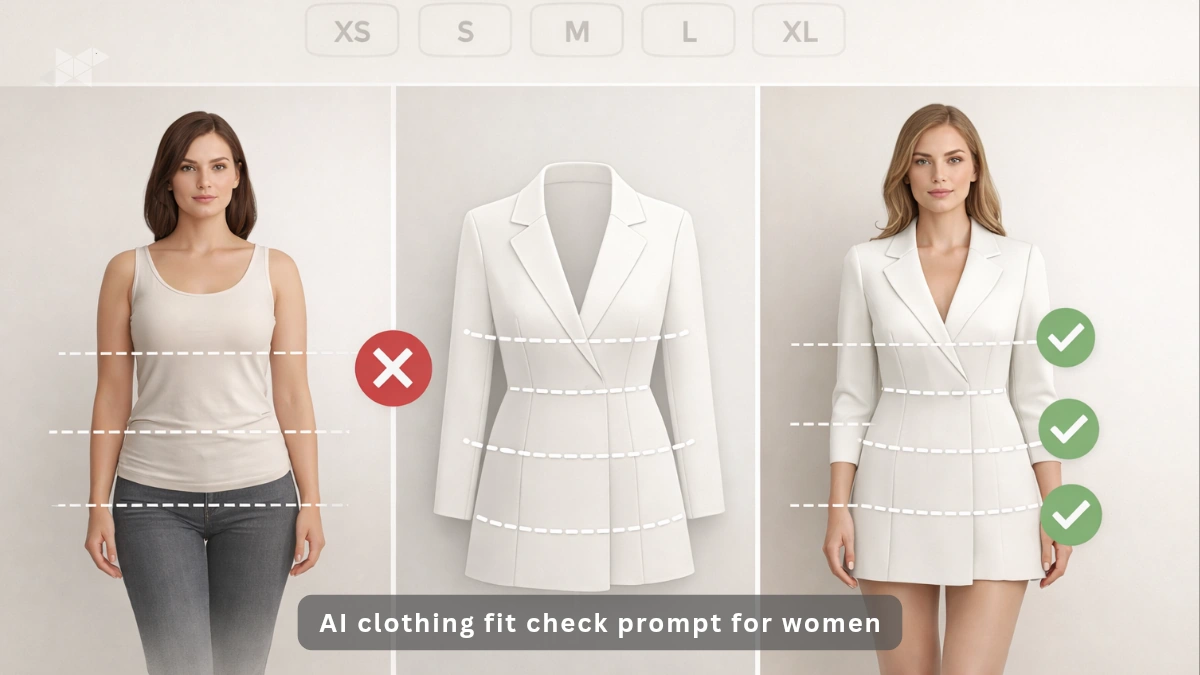 AI Prompt Format to Check If Women’s Clothes Close Properly Using Uploaded Images
