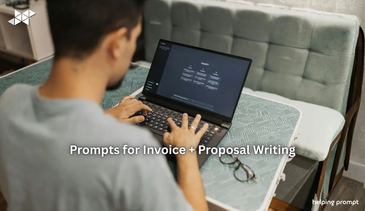 20 ChatGPT Prompts for Invoice + Proposal Writing That Save Time and Make You Look More Professional