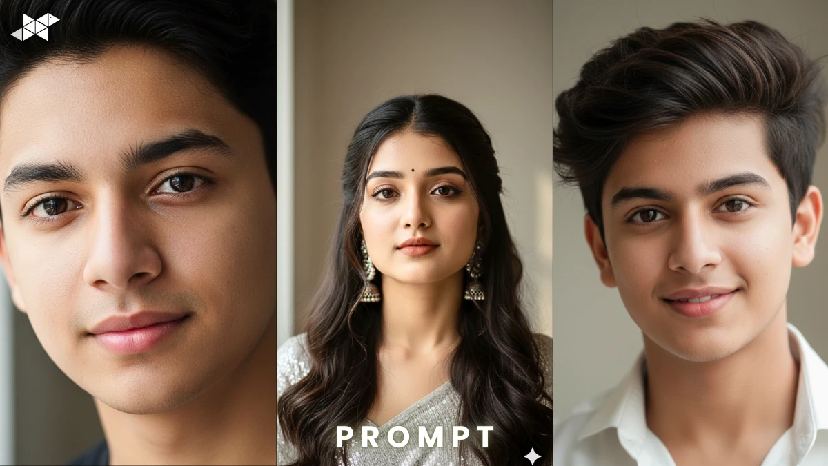 Realistic Close-Up Portrait with Natural Skin Tone 4K