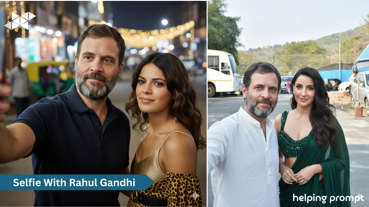 Selfie With Rahul Gandhi in 4K: Viral AI Image Prompts Spark Buzz Over Face-Match Accuracy Online