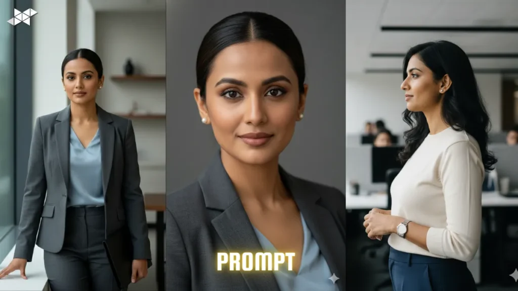 Realistic AI Image Prompts for Professional Profile Photos in India