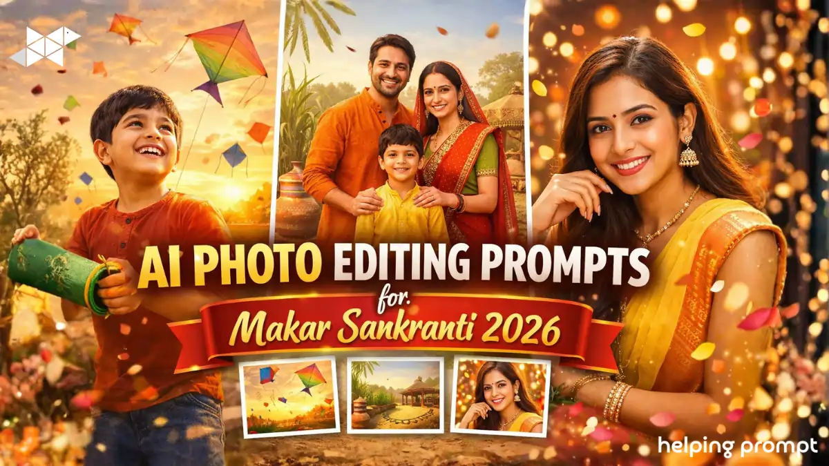 Flying Kites to Smart Edits: AI Photo Editing Prompts Making Makar Sankranti 2026 Truly Memorable