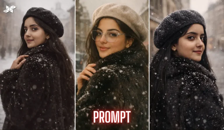 12 Winter European Girl Portrait AI Prompts to Turn Your Selfie