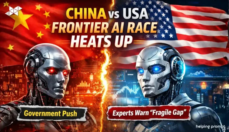 China vs US frontier AI race