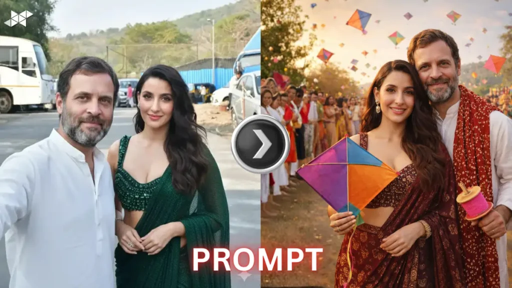 Makar Sankranti Couple Prompt