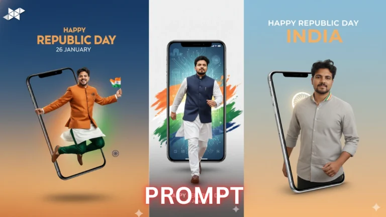 Gemini Indian Republic Day Best Poster Face Copy-Paste Prompt