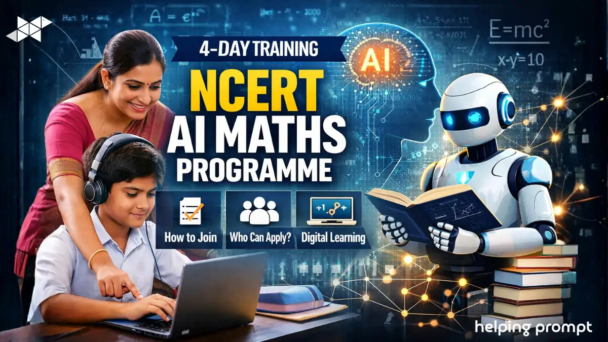 NCERT Launches 4-Day AI Maths Programme: How to Join, Who Can Apply, and What It Offers