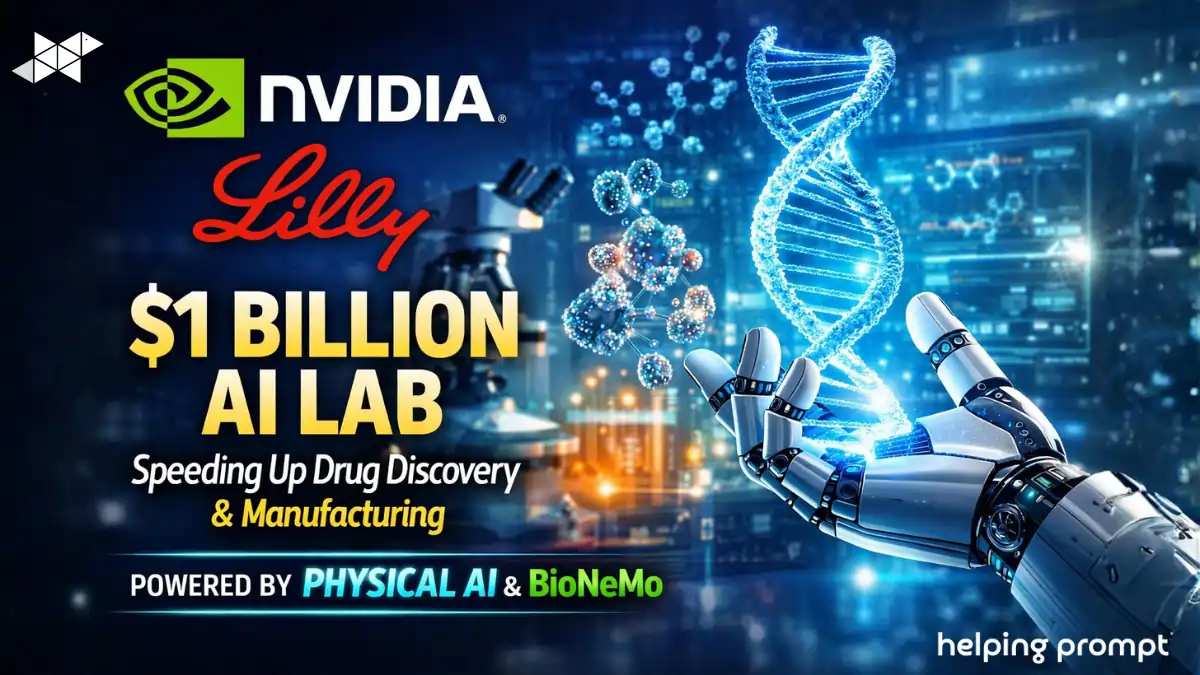 NVIDIA & Eli Lilly Launch $1B AI Lab to Speed Up Drug Discovery and Manufacturing Using Physical AI