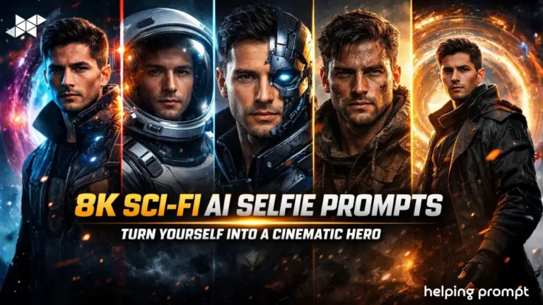 8K Trending Sci-Fi AI Selfie Prompts