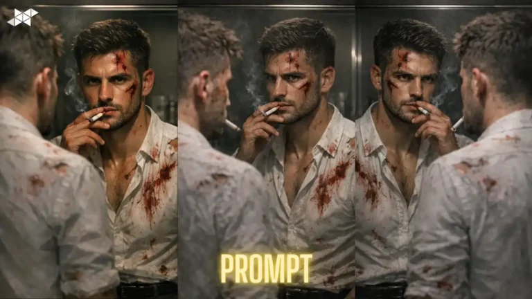 3 Ultra-Realistic 8K Mirror Killer Portrait AI Prompts That Keep Your Face 100% Same (3:4 Cinematic Style)