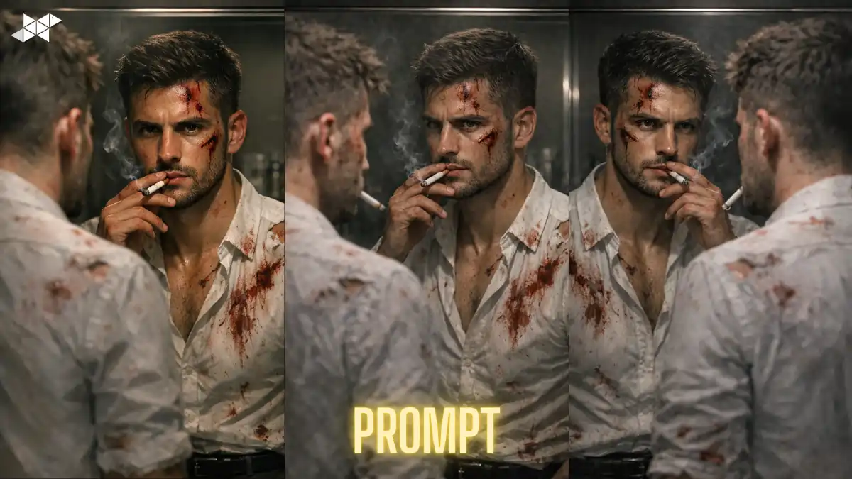 3 Ultra-Realistic 8K Mirror Killer Portrait AI Prompts That Keep Your Face 100% Same (3:4 Cinematic Style)