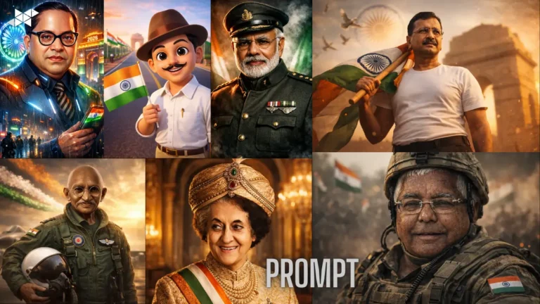 Republic Day 2026: Turn Your Selfie into Army, Hero & Poster (AI Prompts)