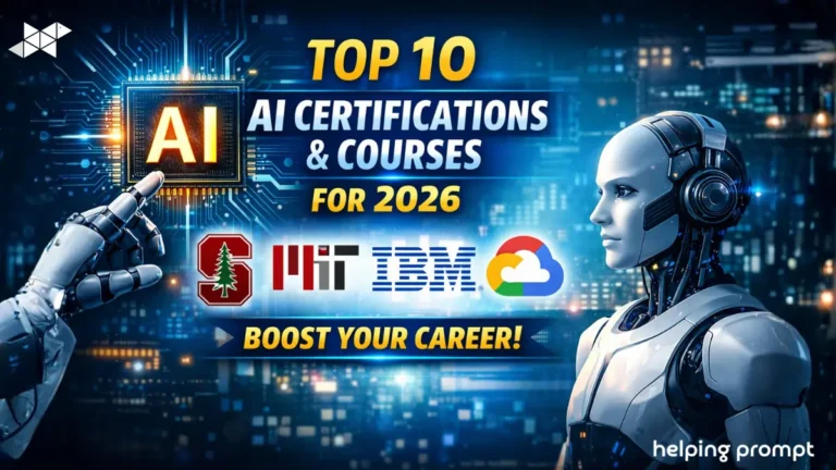 Top 10 AI Certifications and Courses for 2026