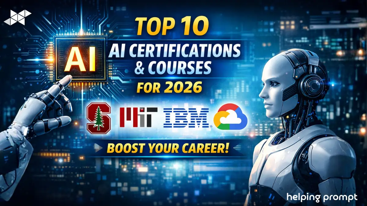 Top 10 AI Certifications and Courses for 2026: Stanford, MIT, IBM, Google Cloud