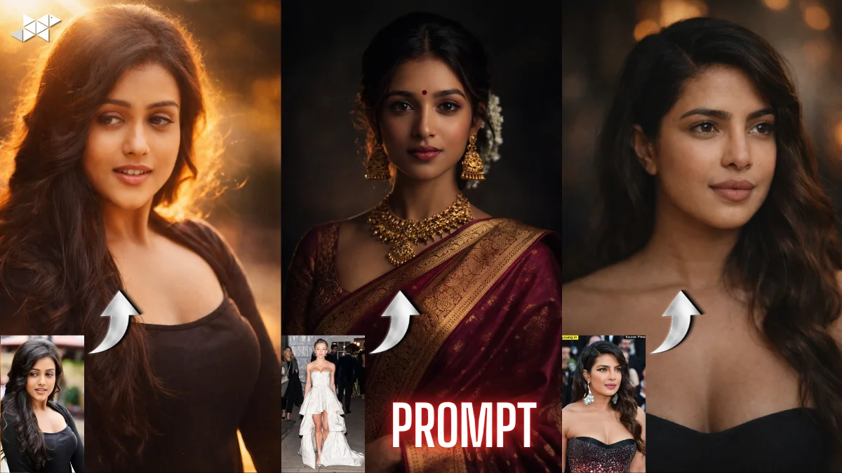 19 Google Gemini AI prompts for girls to design cinematic 8K FHD portraits