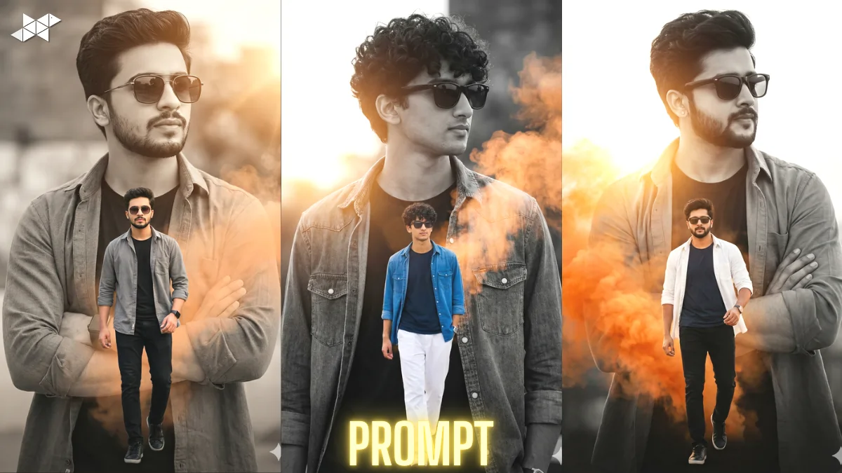 Hyper-Realistic 8K Dual Portrait AI Fashion Poster With Same Face Identity for Viral Cinematic Social Media