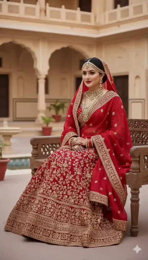 12 Rajasthani Lehenga AI Photo Maker Prompts
