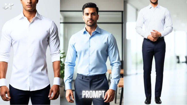 6 Formal Shirts for Fit Men - AI Photo Maker Copy-Paste Prompts