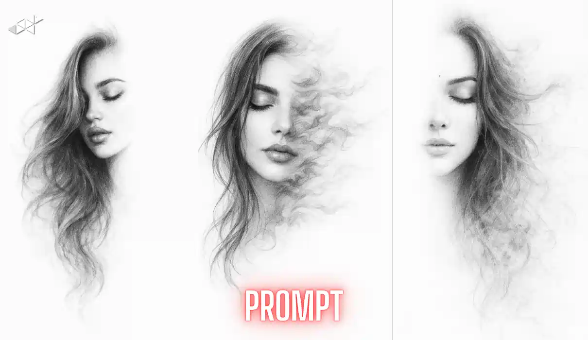 She Looks Half Real: 7 AI Pencil Sketches People Pause On