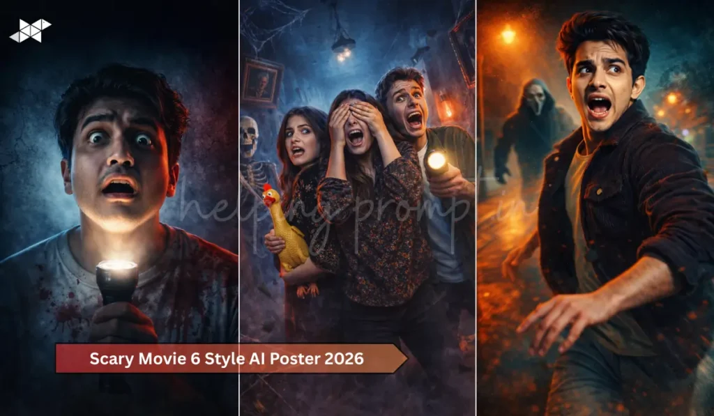 Scary Movie 6 AI prompt