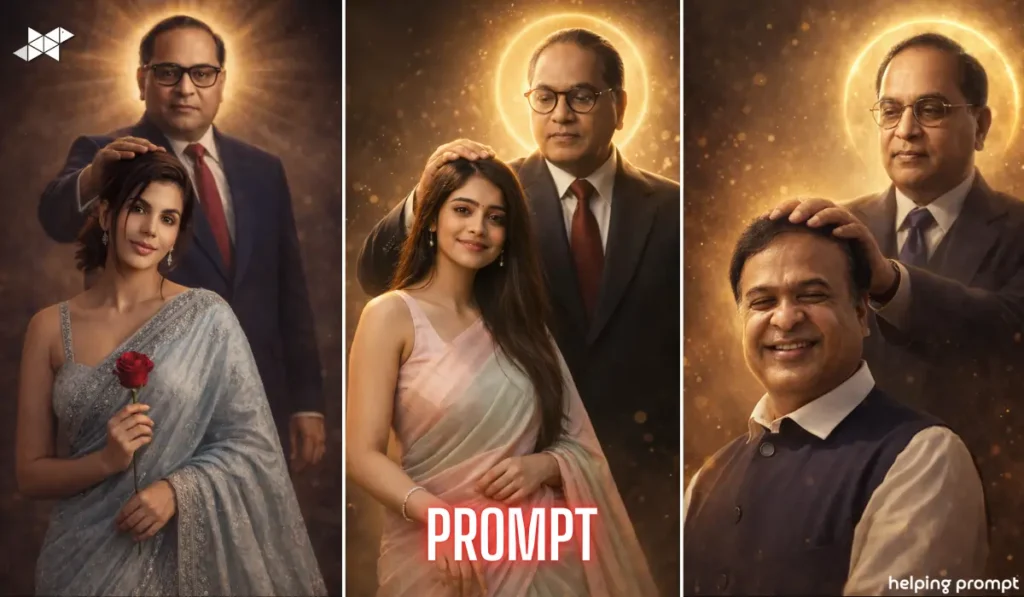 Dr. B. R. Ambedkar Blessing Portrait