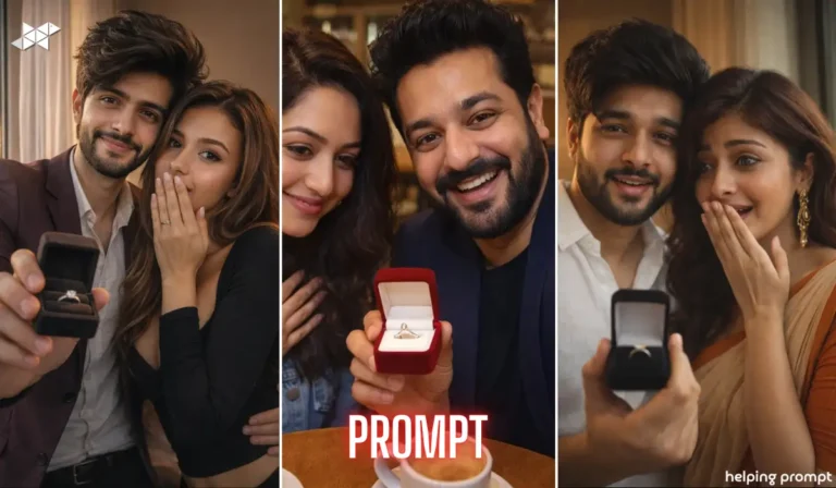 Extraordinary Propose Day Selfie Image Prompts