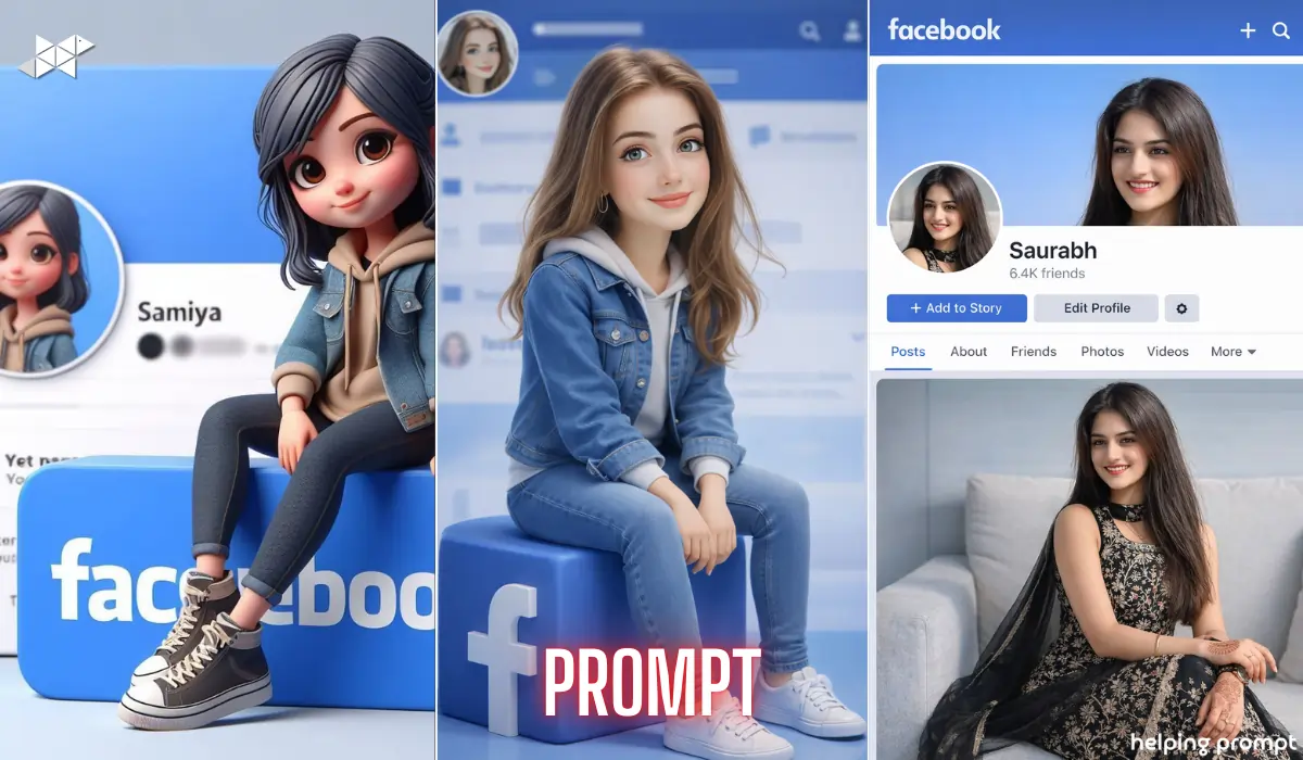 Turn Your Facebook DP Image Into Studio Reality with AI Prompt