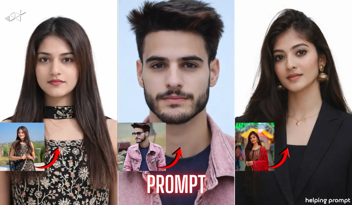 Passport Size Image AI Prompt