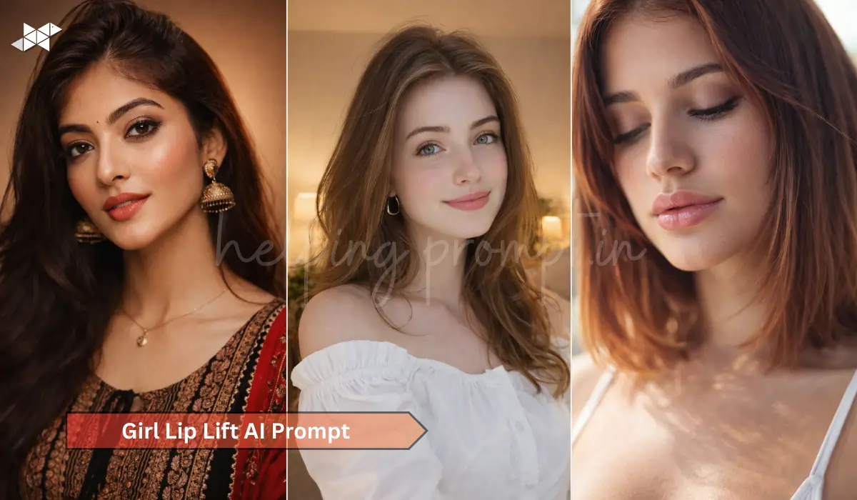 Girl Lip Lift AI Prompt: Create Naturally Enhanced Beauty