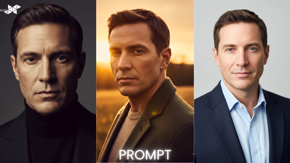 Google Gemini AI Photo Prompts for Men (4K HD Portraits)