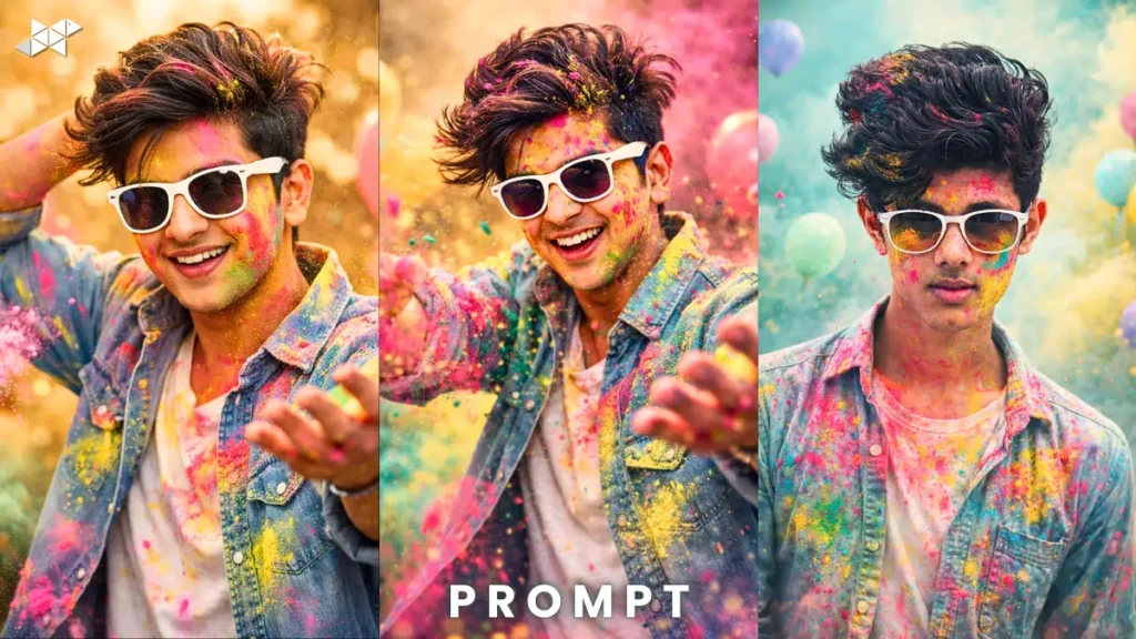Holi Portrait Prompts That Look Cinematic 4K